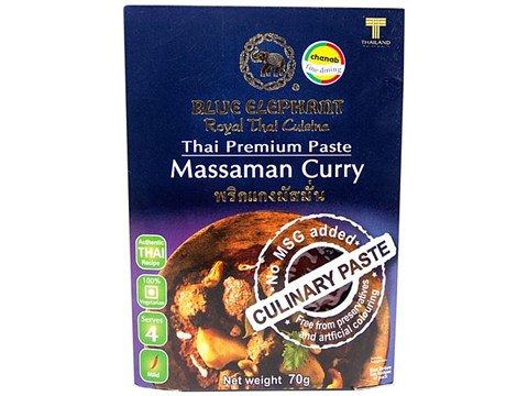 Blue Elephant Royal Thai Cuisine Premium Paste Massaman Curry - No Preservatives, 70 g
