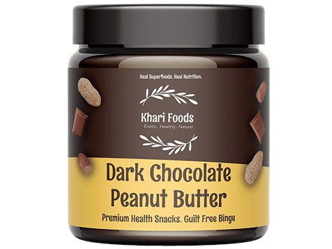 Khari Foods Dark Chocolate Peanut Butter, 300 g