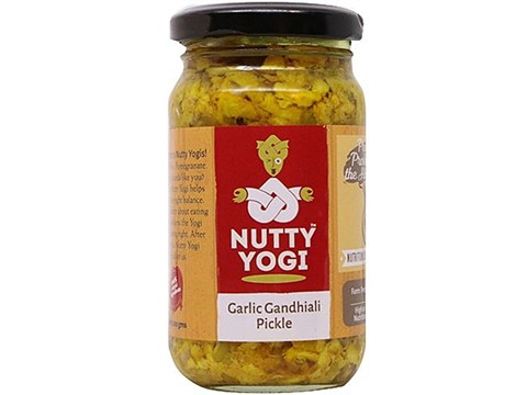 Nutty Yogi Garlic Ganhiali Pickle, 200 g