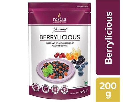Rostaa Berrylicious Assorted Berries, 200 g