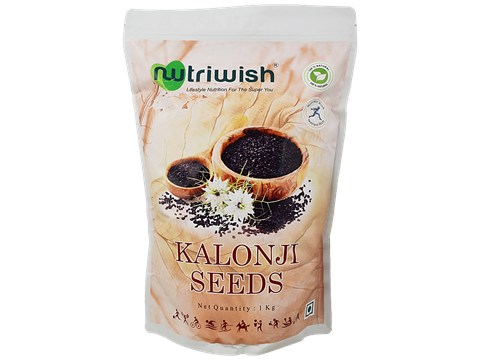 Nutriwish Kalonji Seeds - Rich In Health Benefits, 1 kg