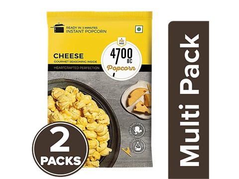 4700BC Instant Popcorn - Cheese, 2x60 g