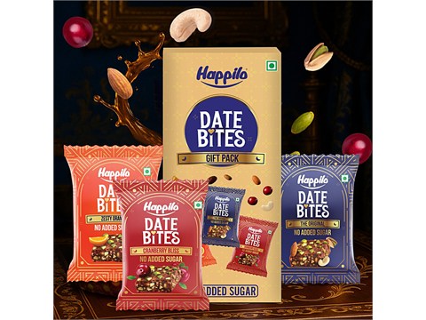 Happilo Date Bites Gift Pack, 60 g