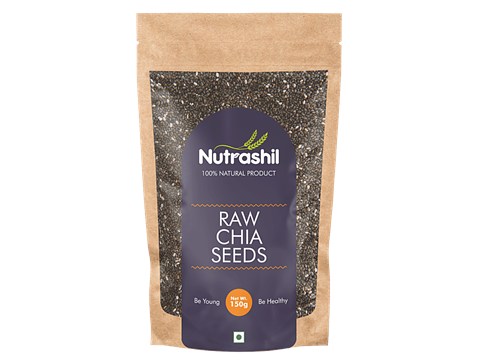 Nutrashil Raw Chia Seeds, 150 g