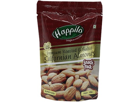 Happilo Premium Roasted & Salted Californian Almonds, 35 g