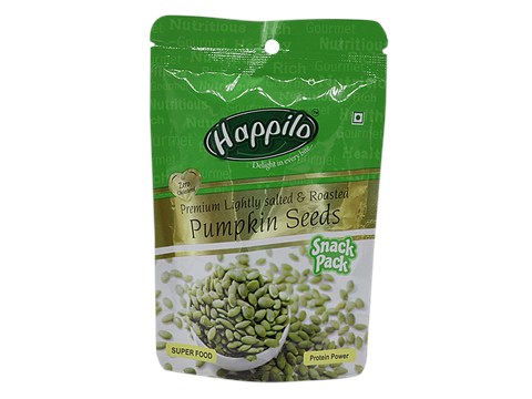 Happilo Snack Pack- Pumpkin Seeds, Lightly Salted & Roasted, 35 g