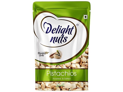 Delight Nuts Pistachios - Roasted & Salted, 35 g