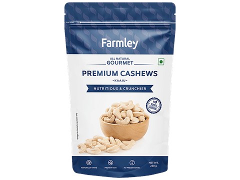 Farmley Premium Cashews, 250 g