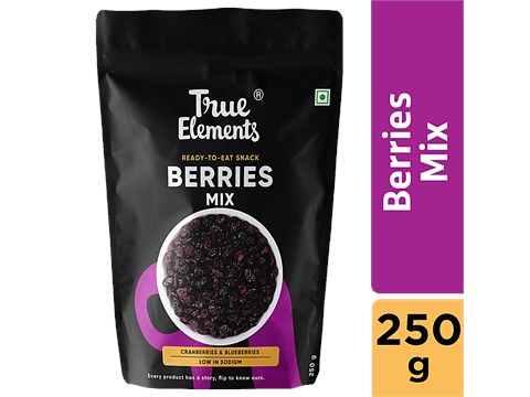 True Elements Berries Mix - Antioxidant Rich, 250 g