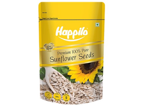 Happilo Premium Raw Sunflower Seeds - No Shells, 250 g