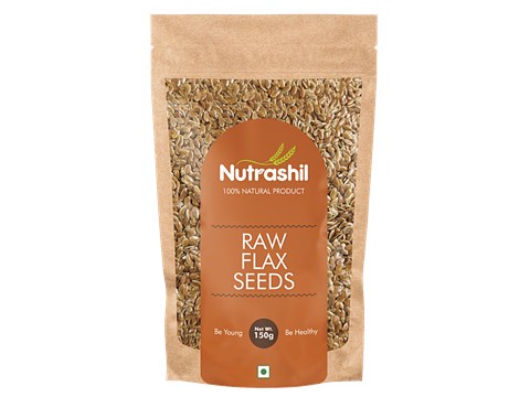 Nutrashil Raw Flax Seeds, 150 g