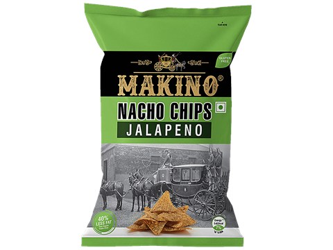 Makino Nacho Chips - Jalapeno, 150 g