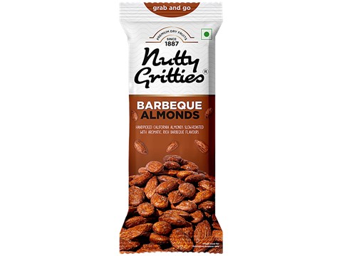 Nutty Gritties Barbeque Almonds, 40 g
