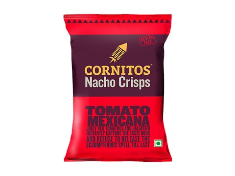 Cornitos Tomato Mexicana Nacho Chips, 150 g