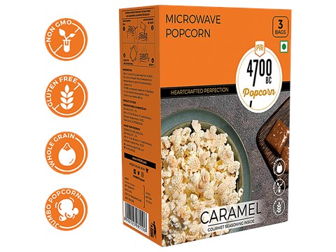 4700BC Microwave Popcorn - Caramel, 294 g