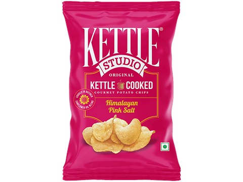 Kettle Studio Himalayan Pink Salt Potato Chips, 120 g