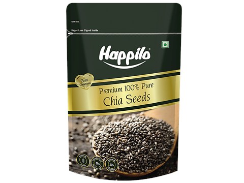 Happilo Premium Raw Authentic Chia Seeds, 250 g