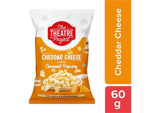 The Theatre Project Gourmet Popcorn - Cheddar Cheese, 60 g
