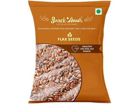 SnackAmor Flax Seeds, 100 g