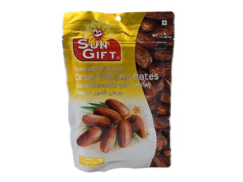 Tong Garden Sun Gift Dried Pitted Dates, 130 g