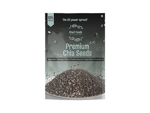 Khari Foods Premium Chia Seeds, 200 g
