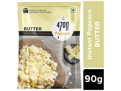4700BC Instant Popcorn - Butter, 90 g