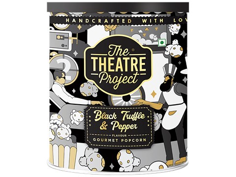 The Theatre Project Black Truffle & Pepper Flavour Gourmet Popcorn, 42 g