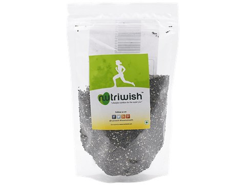 Nutriwish Raw Chia Seeds - Premium, 150 g