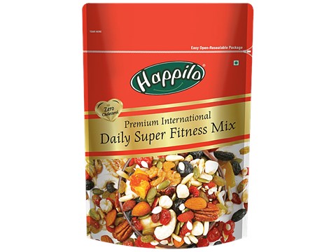 Happilo Premium International Daily Super Fitness Mix, 160 g