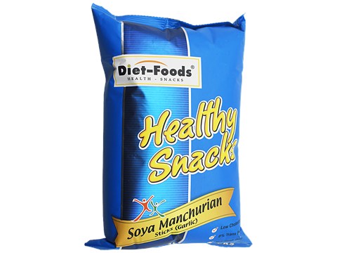 Healthy Snacks Soya Manchurian Sticks - Garlic, 150 g