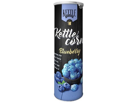 Kettle Studio Popcorn - Blueberry, Cholesterol Free, Rich In Protein, 125 g