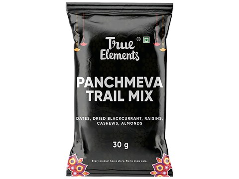 True Elements Panchmeva Trail Mix, 30 g