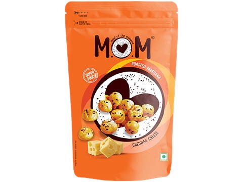 MOM Cheddar Cheese Roasted Makhana, 52 g