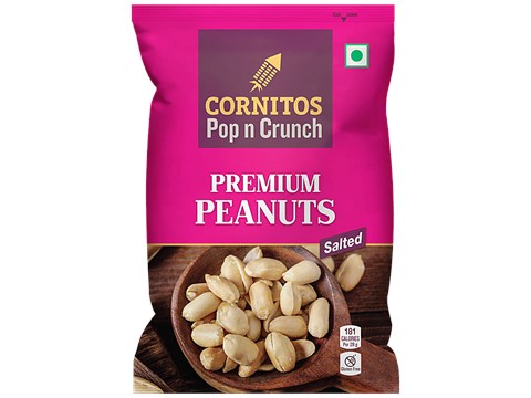 Cornitos Pop N Crunch Premium Salted Peanuts, 36g
