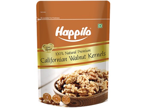 Happilo Natural Premium Californian Walnut Kernels, 200 g