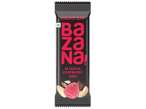 Bazana Energy Bar - Raspberry, 38 g