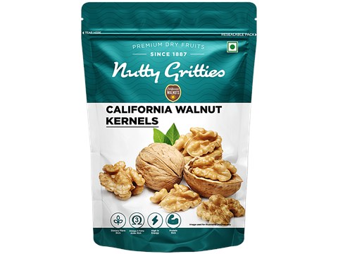 Nutty Gritties California Walnut Kernels, 200 g