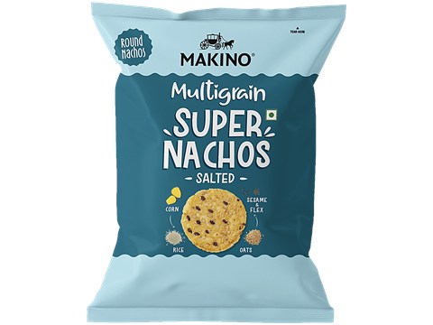 Makino Salted Multigrain Super Nachos, 60 g