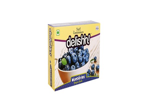 Delishh Blueberries - Frozen Fresh, 500 g
