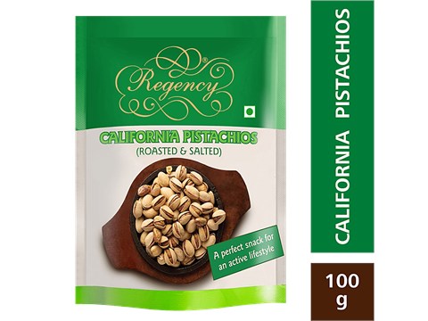 Regency California Pistachios - Roasted & Salted, 100 g