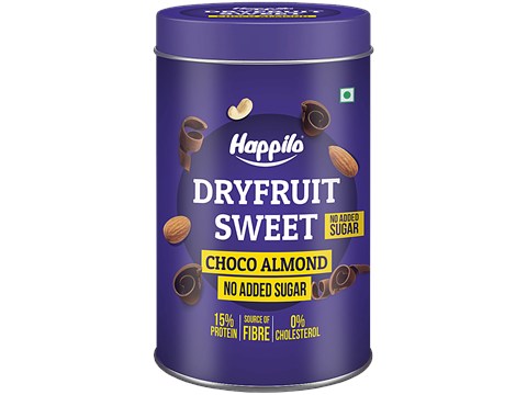 Happilo Dryfruit Sweet Gift Pack - Choco Almond, No Added Sugar, 150 g