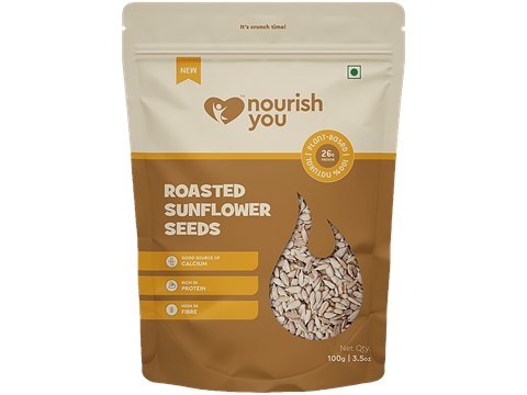 Nourish you Roasted Sunflower Seeds, 100 g