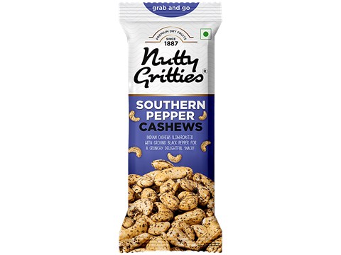 Nutty Gritties Southern Pepper Cashews, 40 g