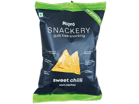 Mapro Snackery Sweet Chilli Corn Nachos, 120 g