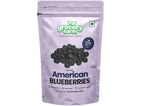 Grocery Farm Dried American Blueberries, 150 g