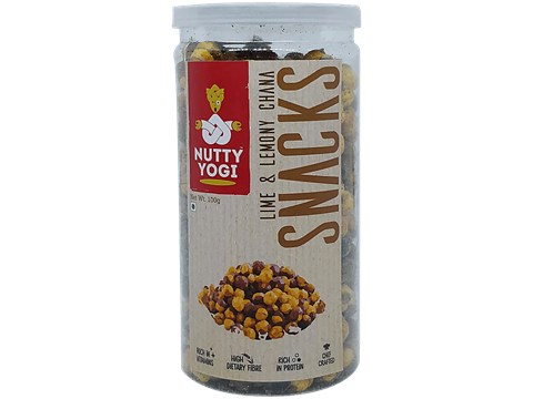 Nutty Yogi Chana - Lime & Lemon Roasted, 100 g