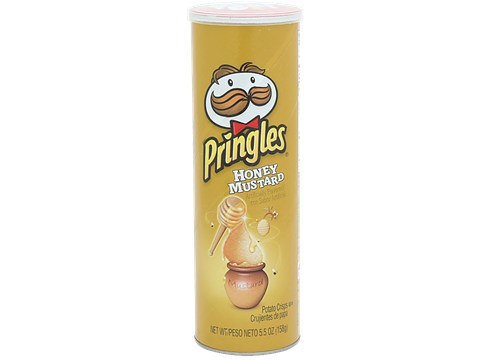 Pringles Potato Chips - Honey & Mustard, Imported, 158 g