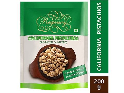 Regency California Pistachios - Roasted & Salted, 200 g