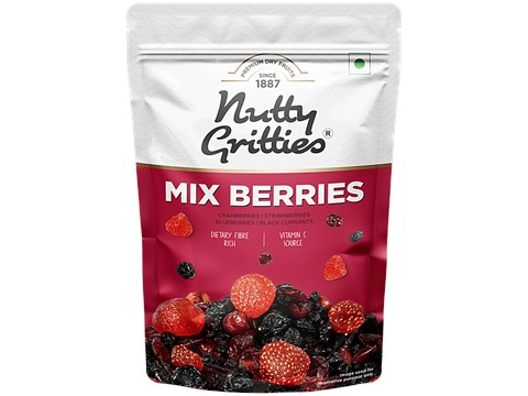 Nutty Gritties Mix Berries, 200 g