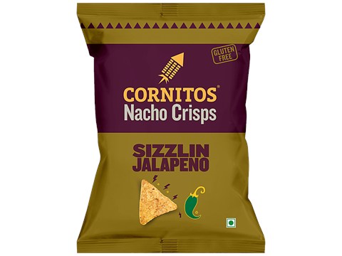 Cornitos Sizzlin Jalapeno Nacho Crisps, 32g